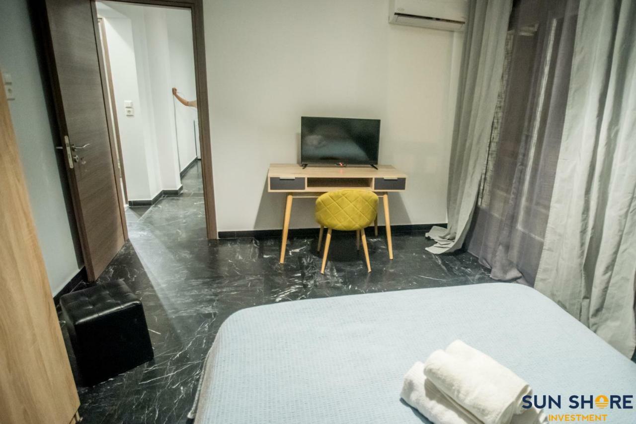 Explore Greece From Bright City Centre Apartment คัลกิดา ภายนอก รูปภาพ