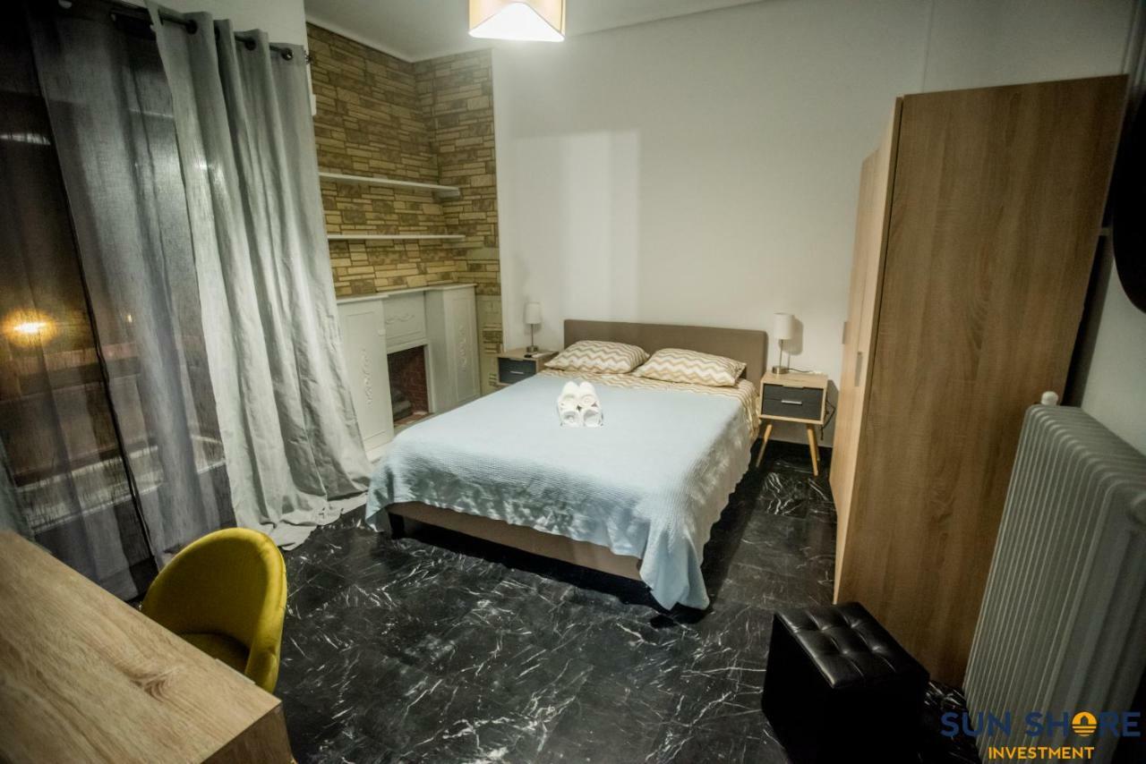 Explore Greece From Bright City Centre Apartment คัลกิดา ภายนอก รูปภาพ